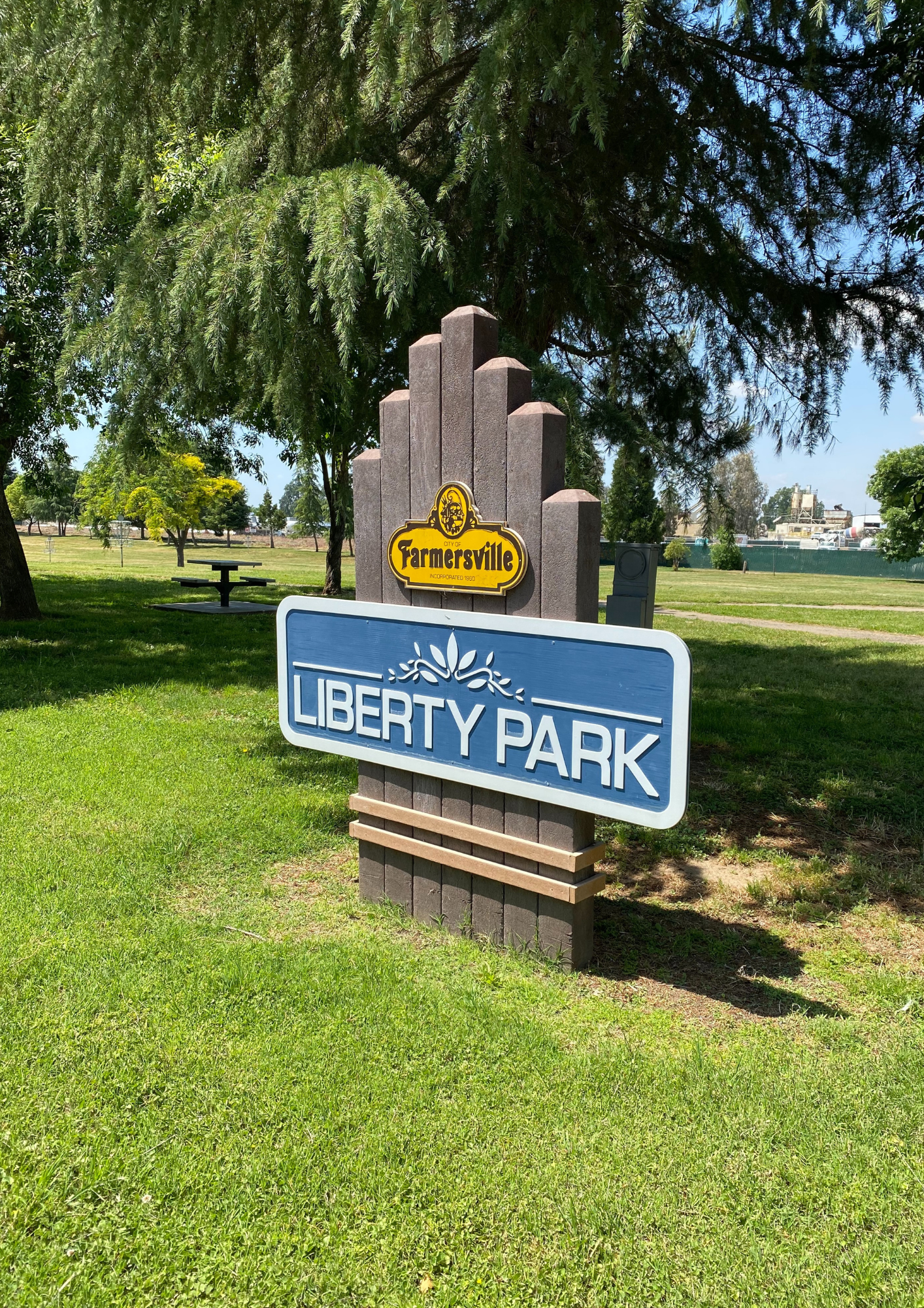 Liberty Park Sign