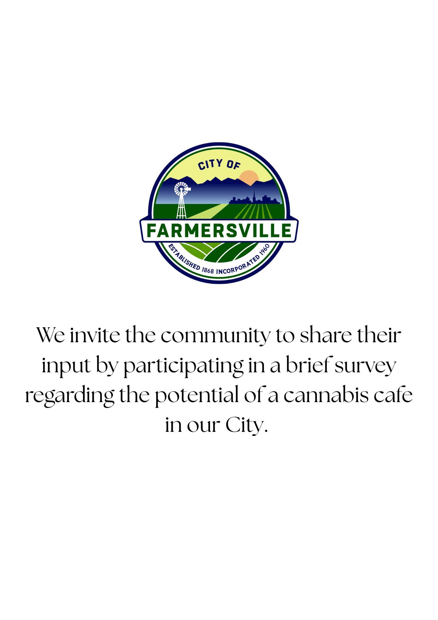 We invite the community to share their input by participating in a brief survey regarding the potent
